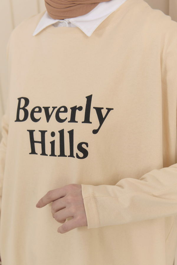 T-Shirt Bej - 22238