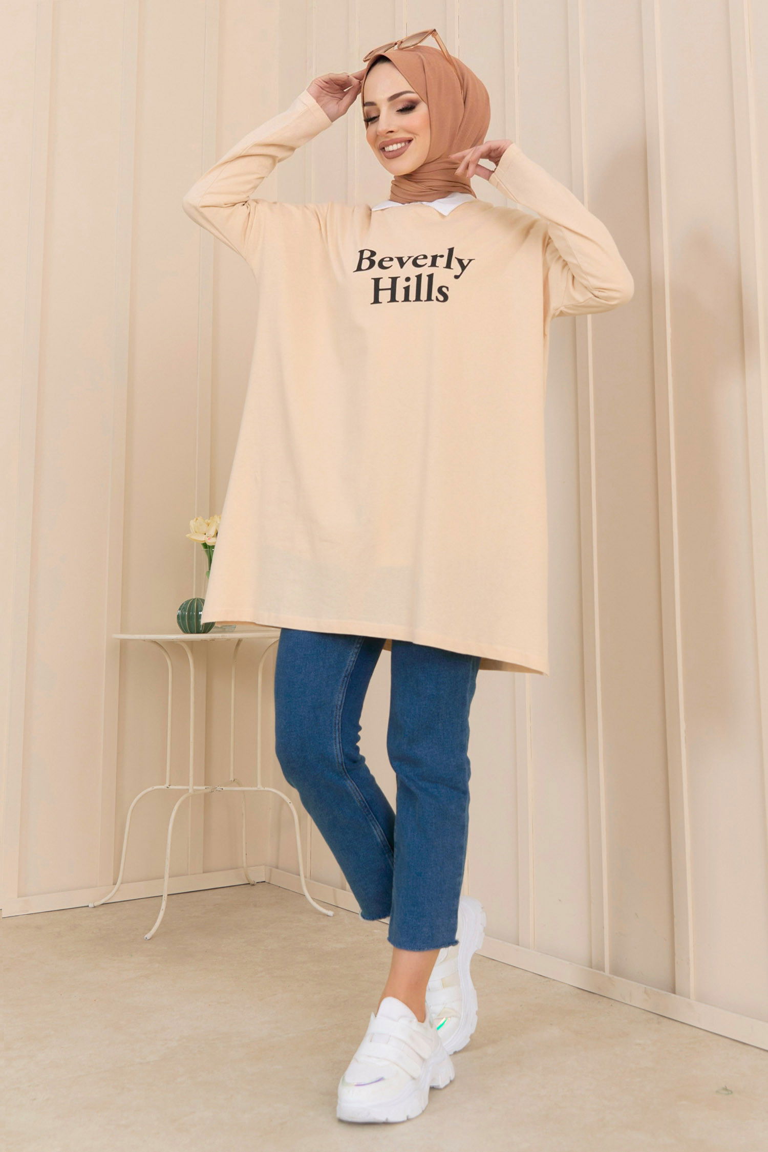 T-Shirt Bej - 22238