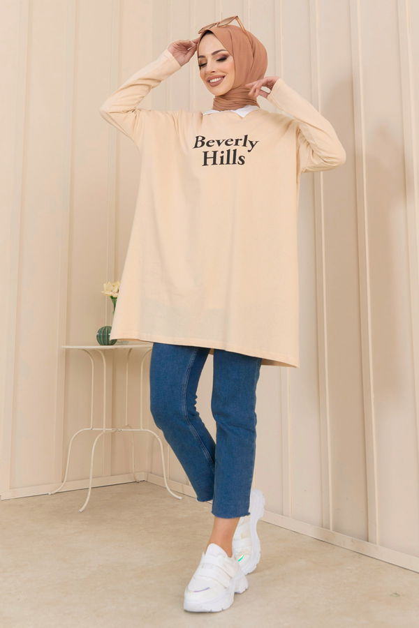 T-Shirt Bej - 22238