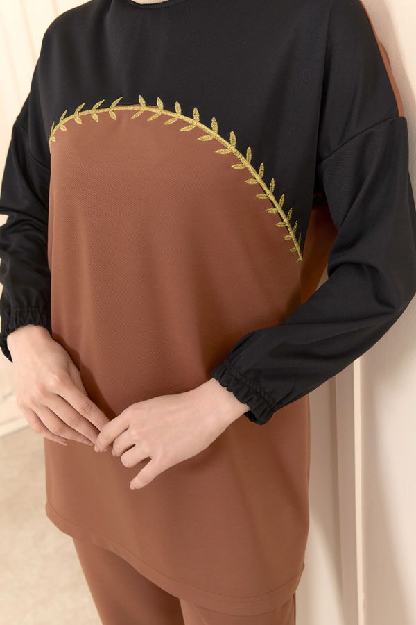 Tunik+Pantolon Taba - 11462 TABA