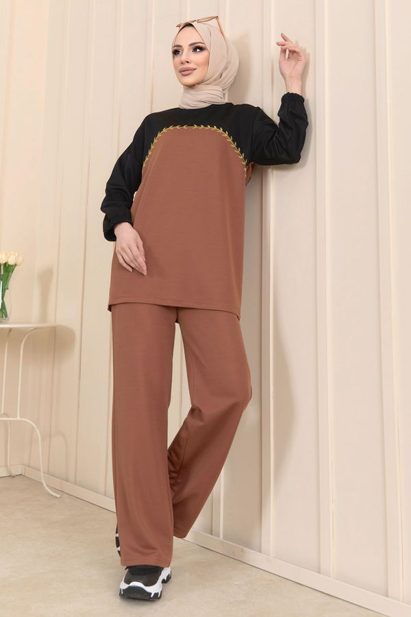 Tunik+Pantolon Taba - 11462 TABA