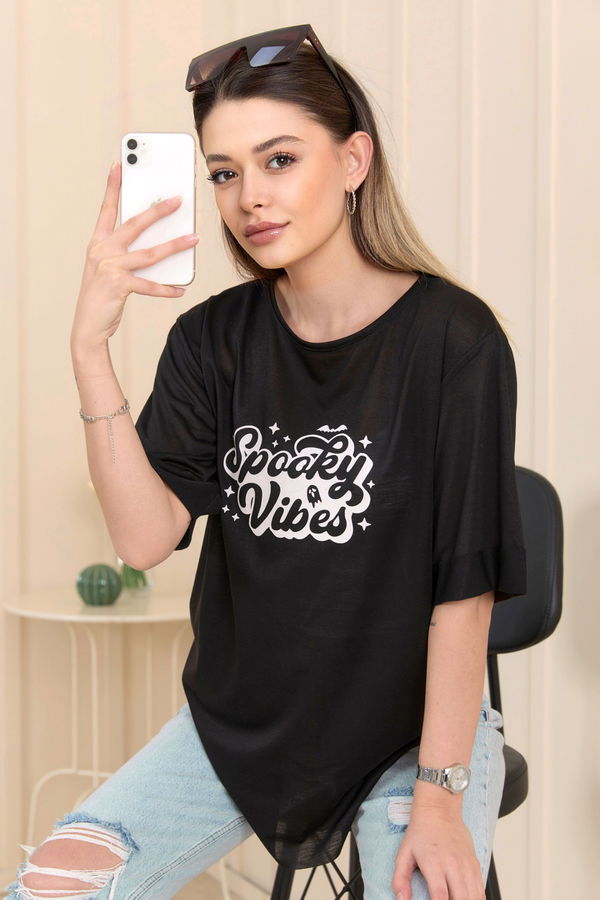 T-Shirt Siyah - 22244