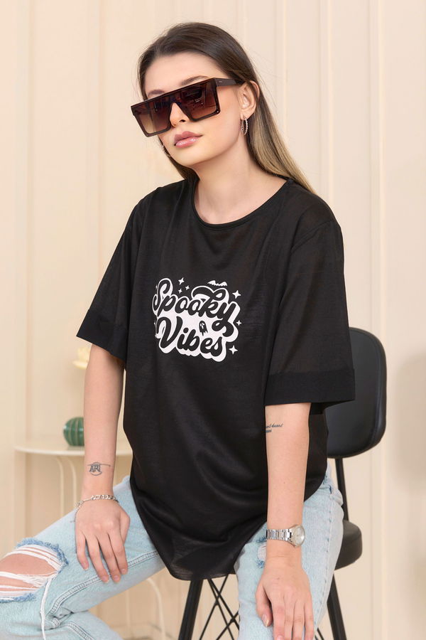 T-Shirt Siyah - 22244