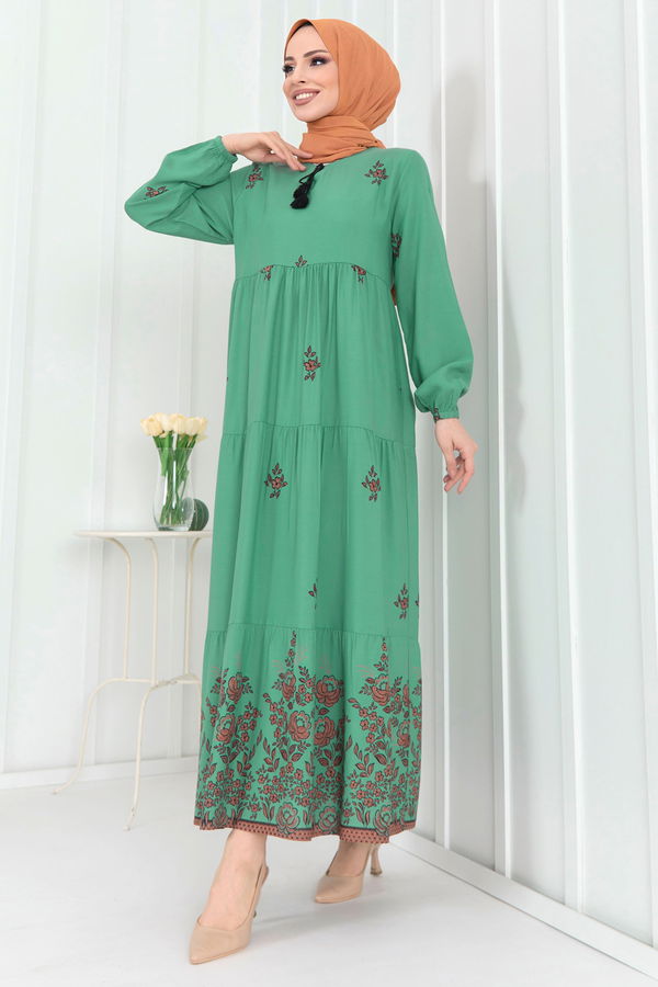 Elbise Yeşil - 22255 YEŞİL