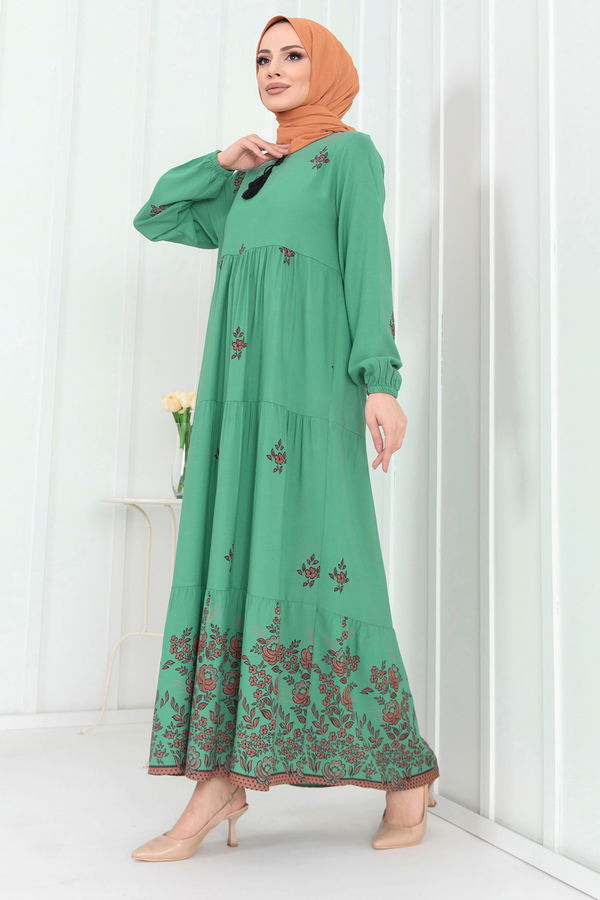 Elbise Yeşil - 22255 YEŞİL