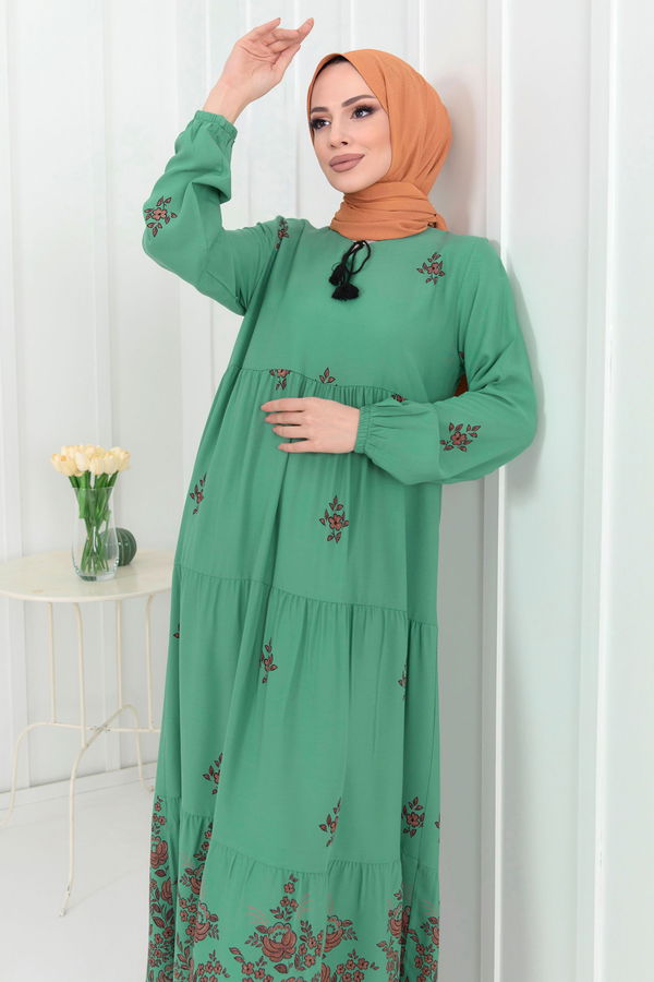 Elbise Yeşil - 22255 YEŞİL