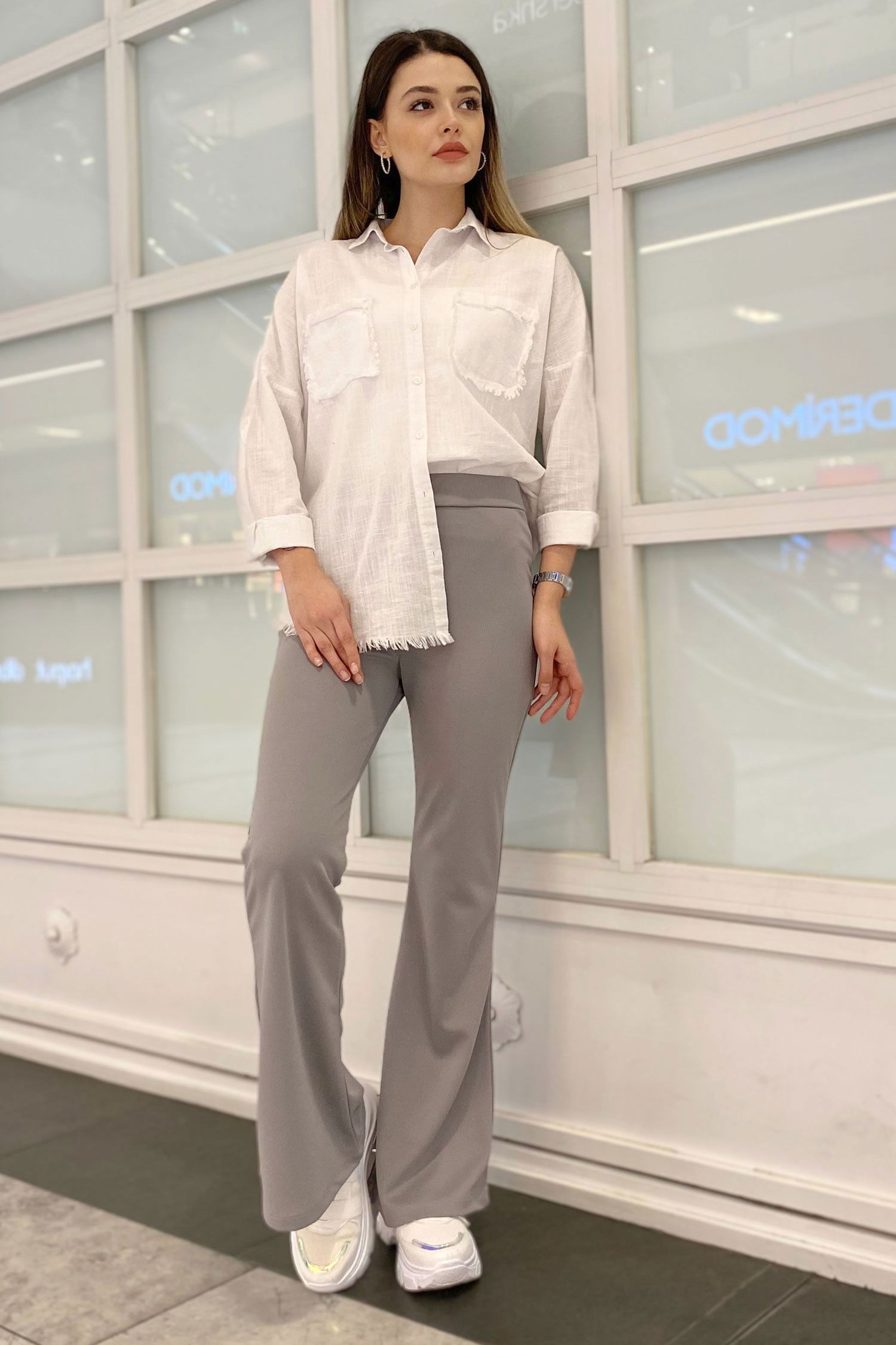 Pantolon Gri - 22050 GRİ