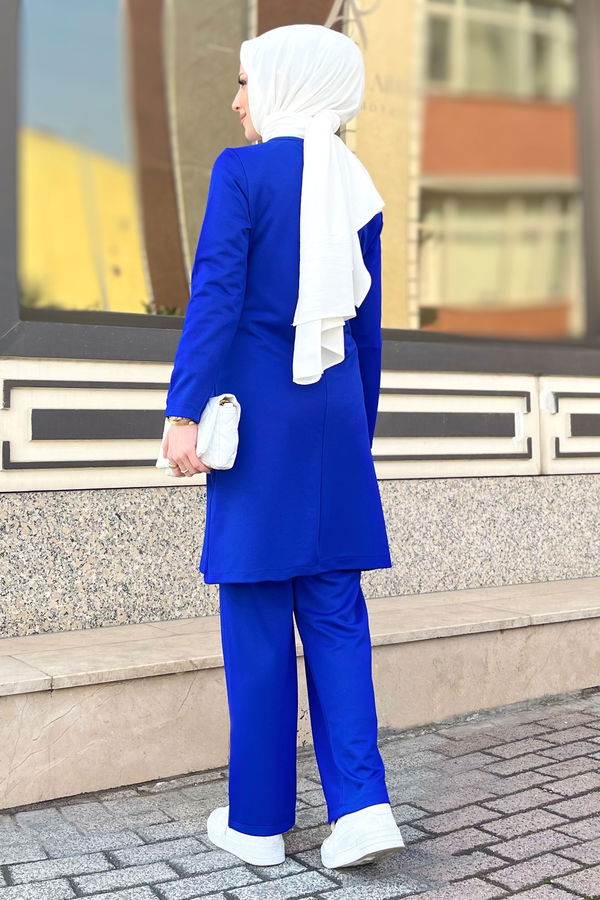 Tunik Pantolon Mavi - 11356