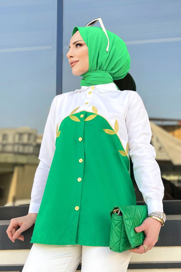 Gömlek Yeşil - 11463