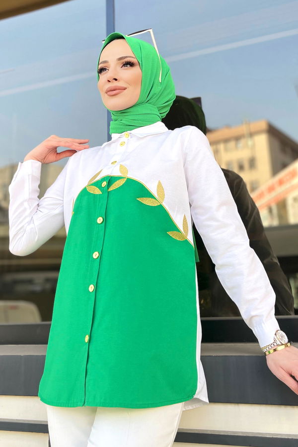 Gömlek Yeşil - 11463