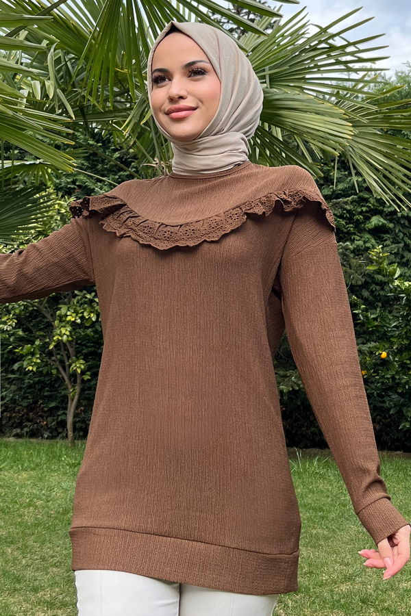 Tunik Kahverengi - 11470