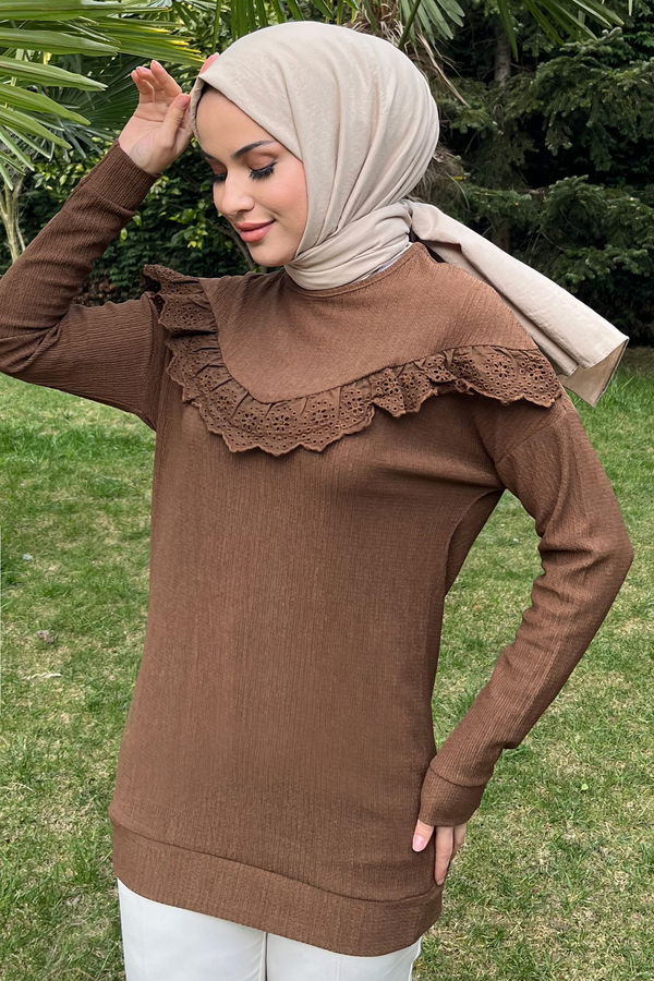 Tunik Kahverengi - 11470