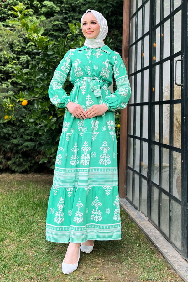 Elbise Yeşil - 22364