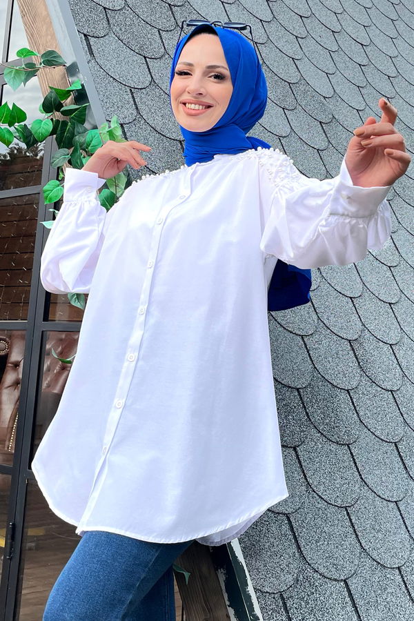 Tunik Beyaz - 22373 BEYAZ