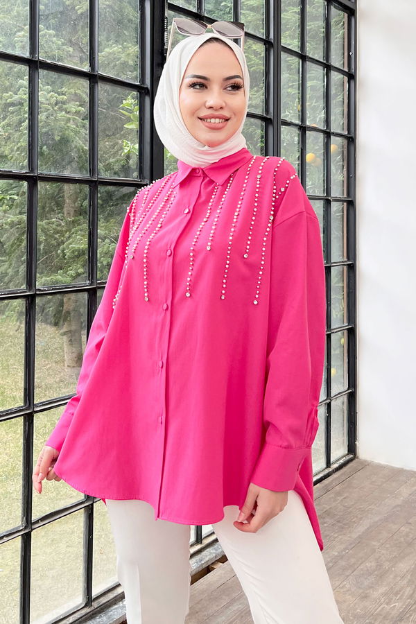 Gömlek Fuşya - 11590