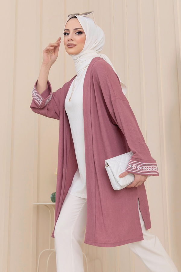 Kimono Takım Pembe - 22230