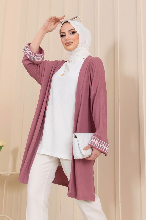 Kimono Takım Pembe - 22230