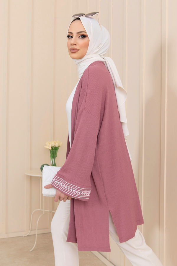 Kimono Takım Pembe - 22230