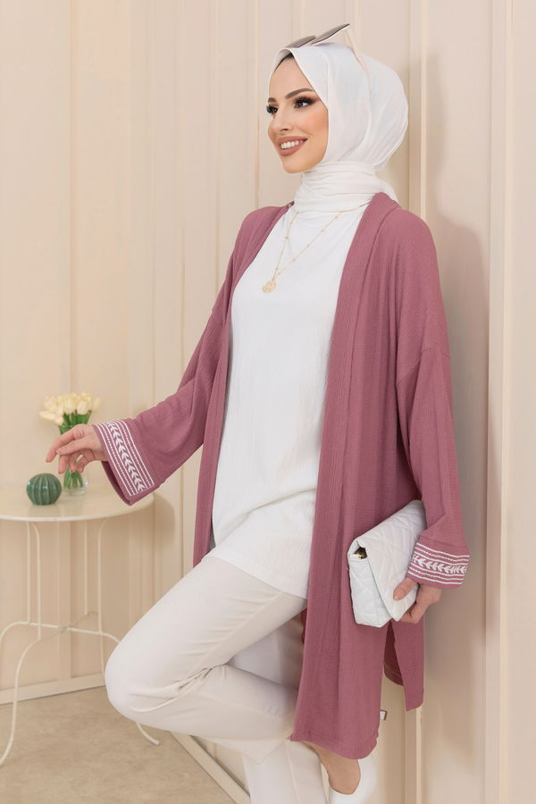 Kimono Takım Pembe - 22230