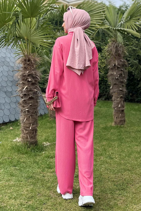 Tunik Pantolon Fuşya - 11437 FUŞYA