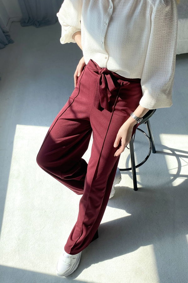 Pantolon Bordo - 11371