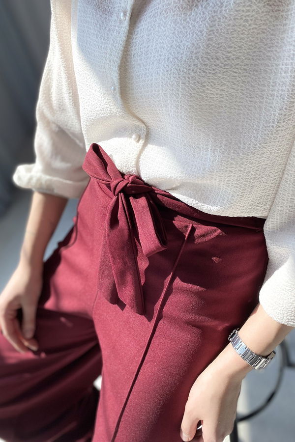 Pantolon Bordo - 11371