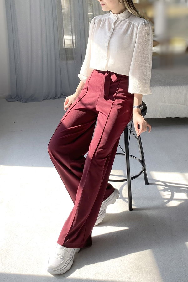 Pantolon Bordo - 11371