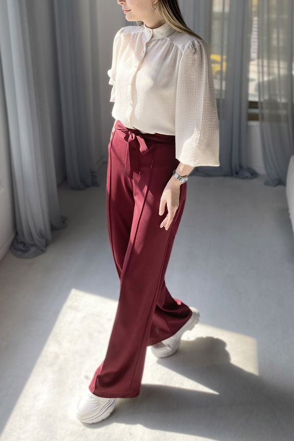 Pantolon Bordo - 11371
