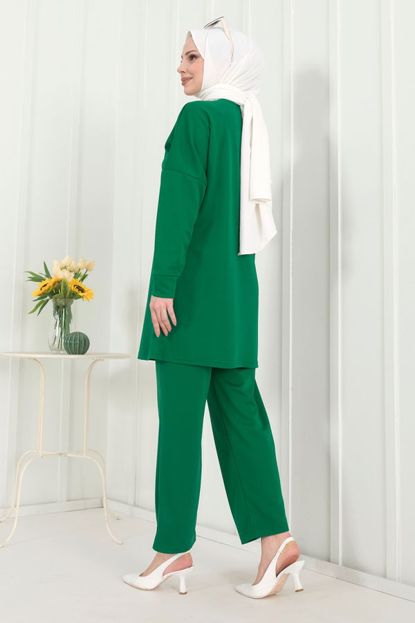 Tunik+Pantolon Yeşil - 22374 YEŞİL