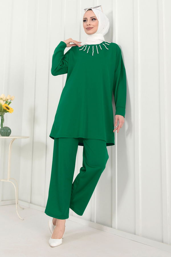Tunik+Pantolon Yeşil - 22374 YEŞİL