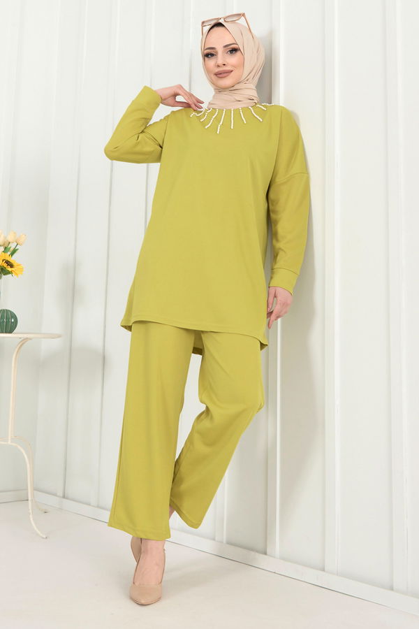 Tunik+Pantolon Yeşil - 22374 YEŞİL