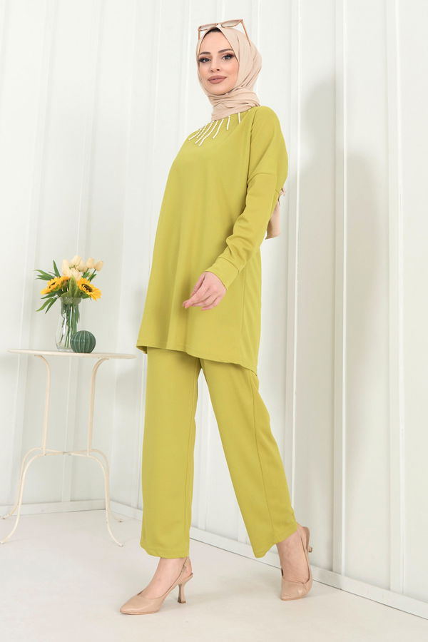 Tunik+Pantolon Yeşil - 22374 YEŞİL