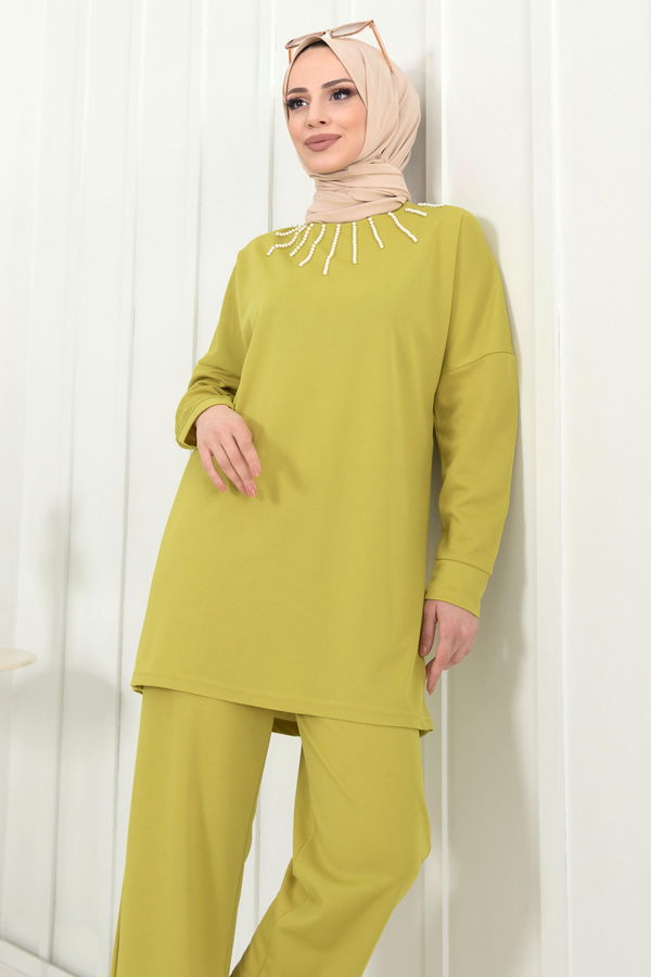 Tunik+Pantolon Yeşil - 22374 YEŞİL