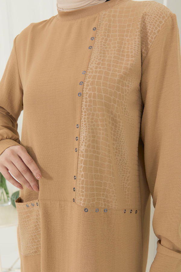 Tunik Pantolon Vizon - 22347 VİZON