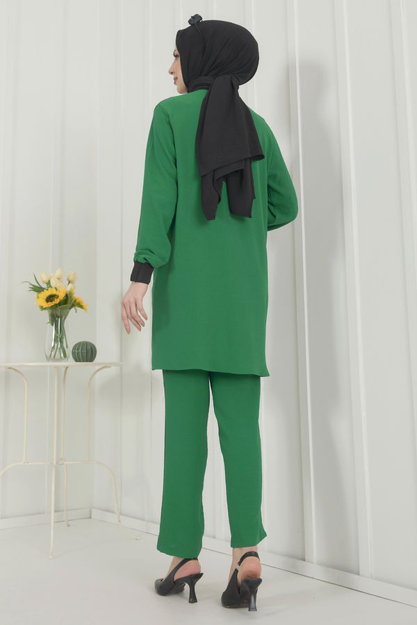 Tunik+Pantolon Yeşil - 22348