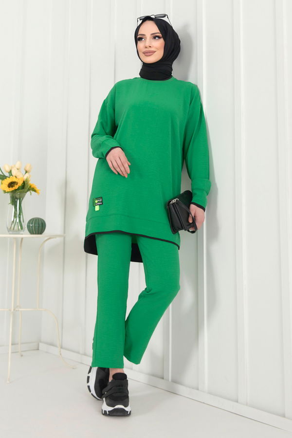 Tunik+Pantolon Yeşil - 22351