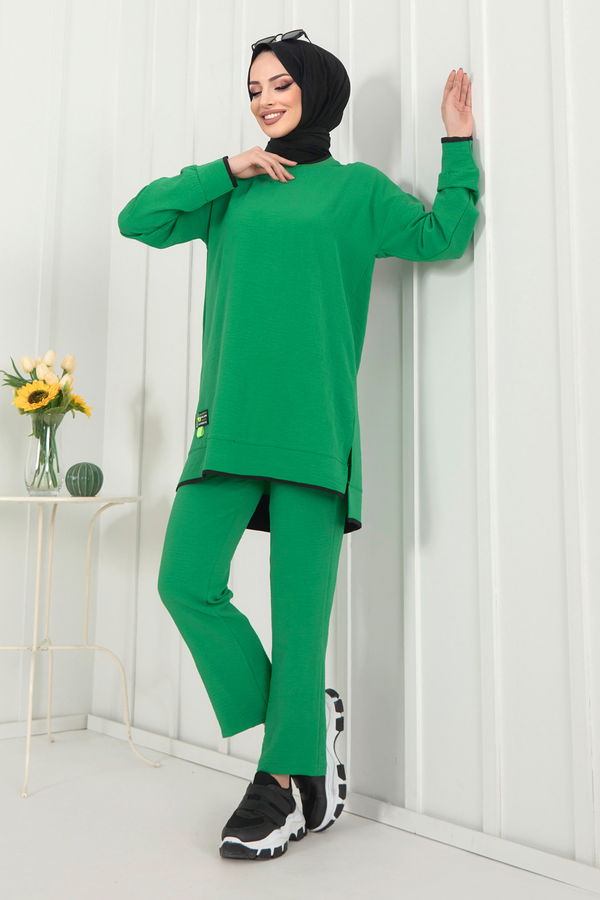 Tunik+Pantolon Yeşil - 22351