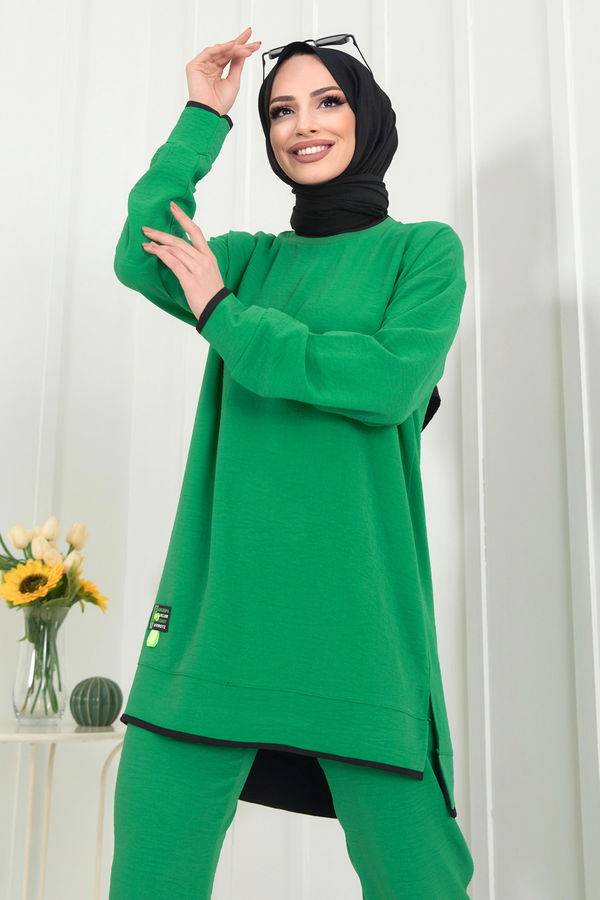 Tunik+Pantolon Yeşil - 22351