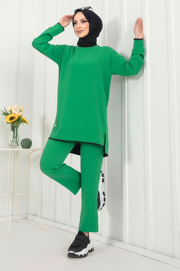 Tunik+Pantolon Yeşil - 22351