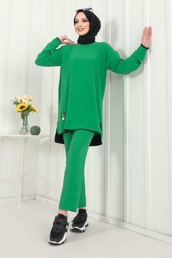 Tunik+Pantolon Yeşil - 22351