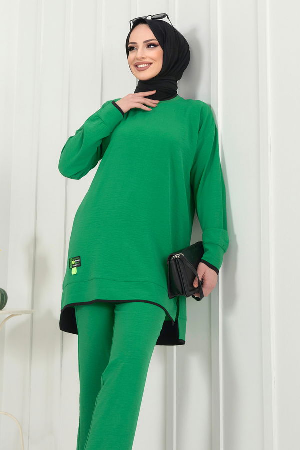 Tunik+Pantolon Yeşil - 22351