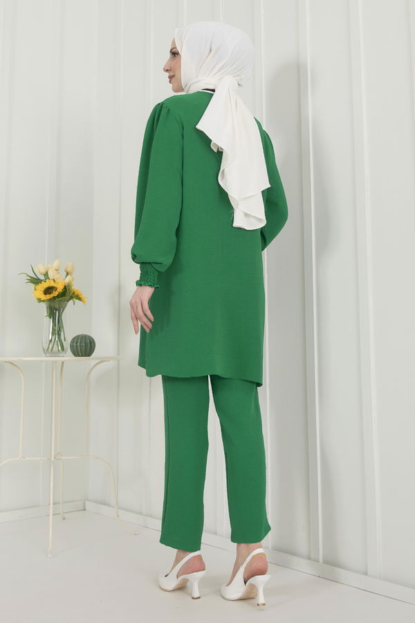 Tunik+Pantolon Yeşil - 22349 YEŞİL