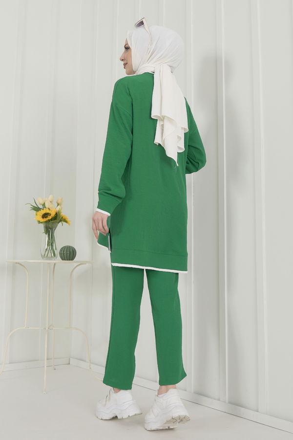 Tunik+Pantolon Yeşil - 22351
