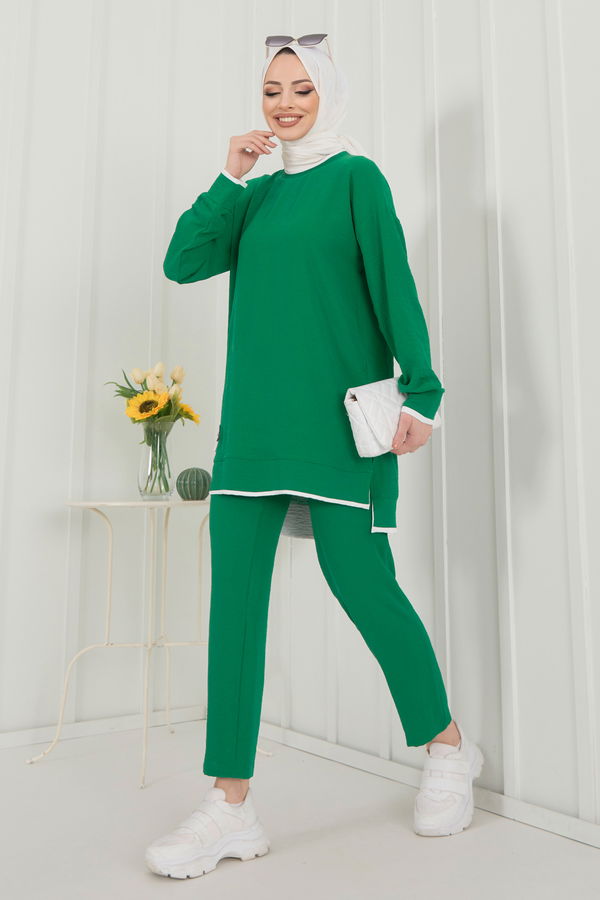 Tunik+Pantolon Yeşil - 22351