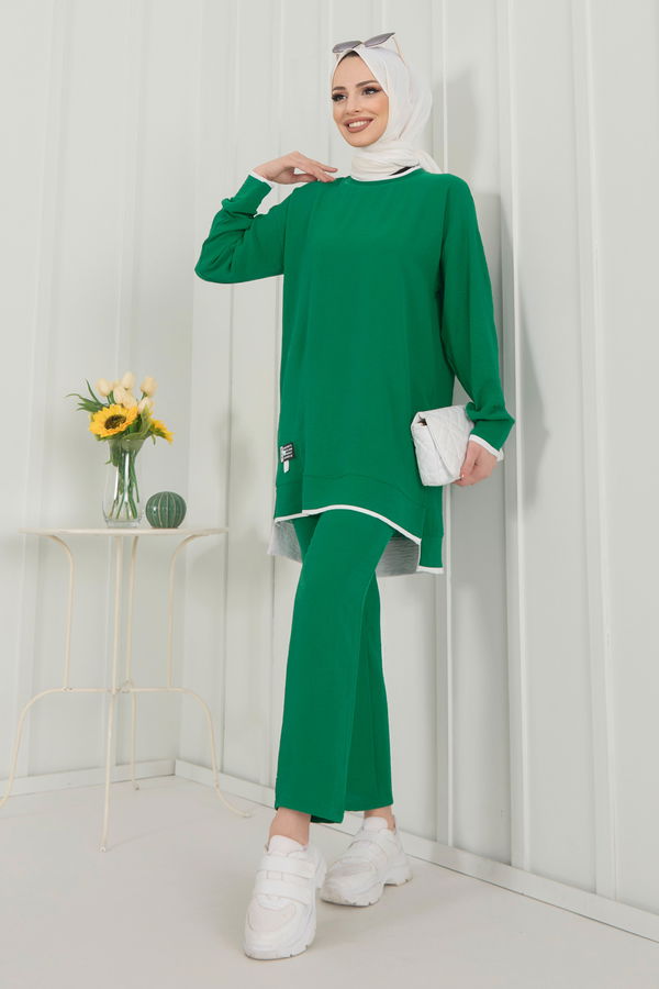 Tunik+Pantolon Yeşil - 22351