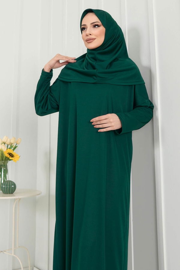 Namaz Elbisesi Yeşil - 11519