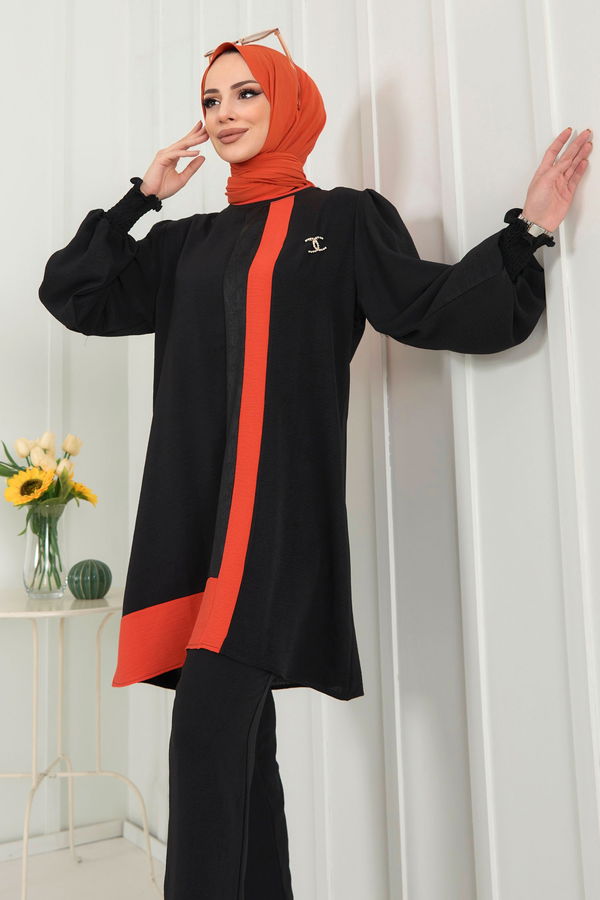 Tunik+Pantolon Turuncu - 22349 TURUNCU