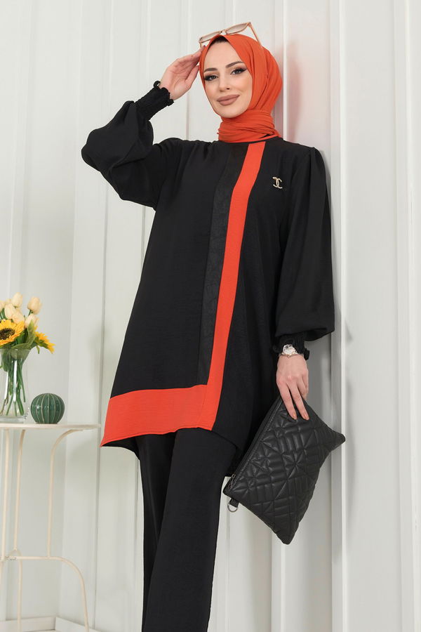 Tunik+Pantolon Turuncu - 22349 TURUNCU