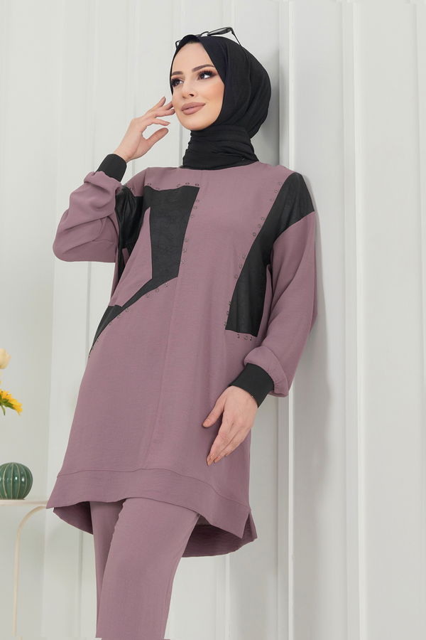 Tunik Pantolon Pembe - 22344
