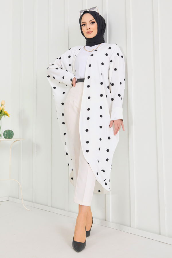 Kimono Beyaz - 22405